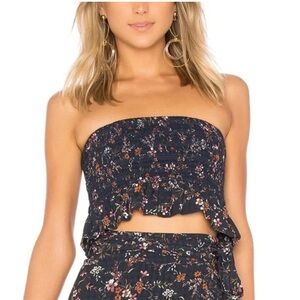 Tularosa Bobby Bandeau in Burlingame Floral Sz XS